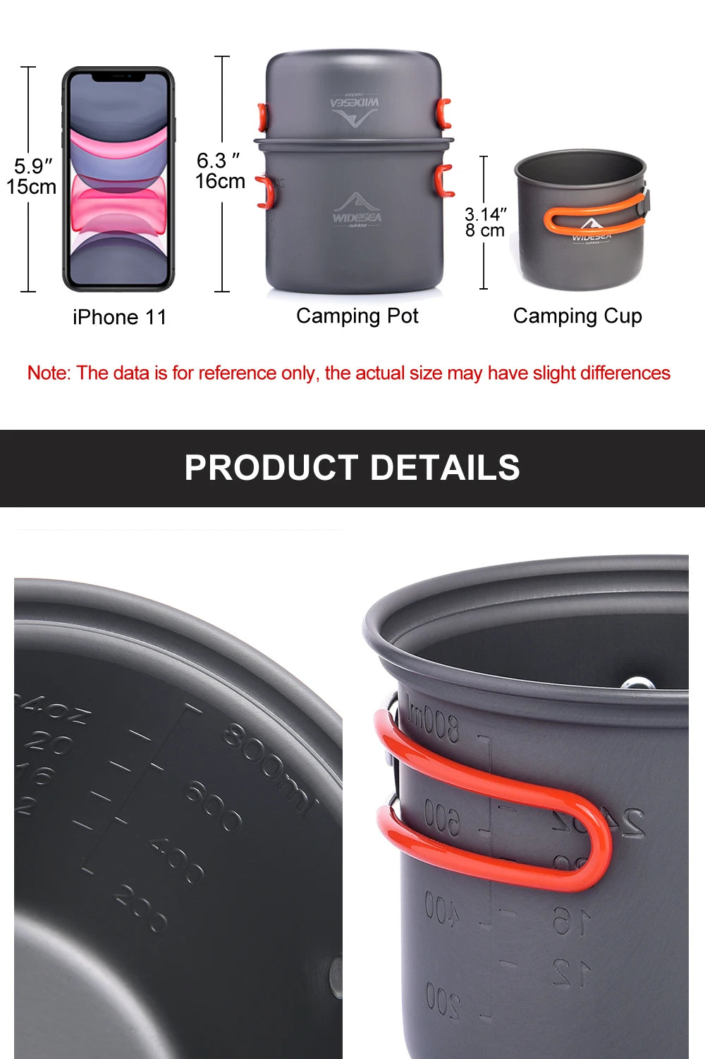 ⭐NomadCook X1-Compact Camping Cookware Set for RV & Van Life⭐