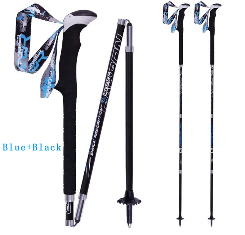 ⭐ NomadTrek 20 – Carbon Fiber Trekking Poles (2-Pack) ⭐