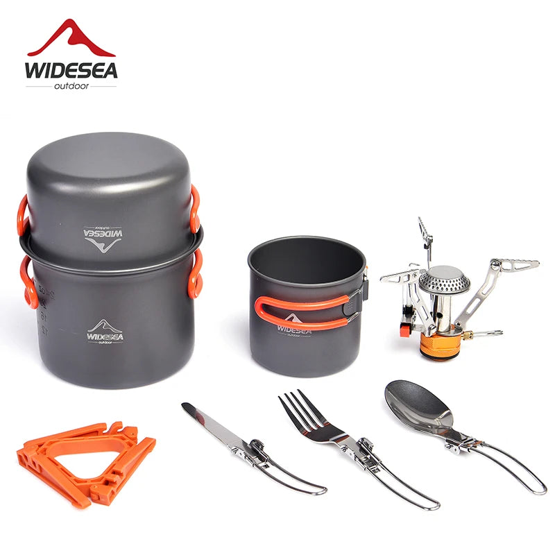 ⭐NomadCook X1-Compact Camping Cookware Set for RV & Van Life⭐