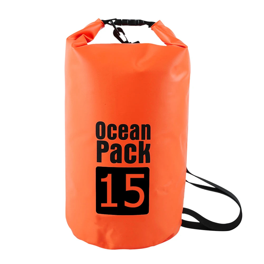 ✅ NomadFloat™ – 20L Inflatable Swimming Buoy & Dry Bag