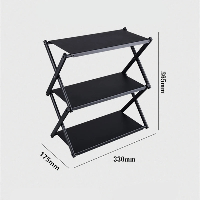 ✅ NomadRack 3-Tier Folding Shelf