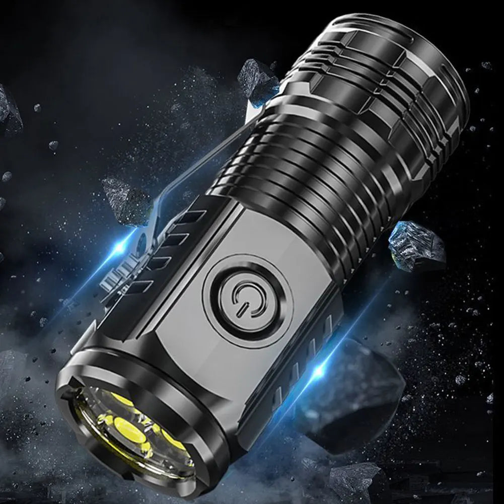 ✅ NomadBeam™ – Mini 3LED Pocket Torch with Clip