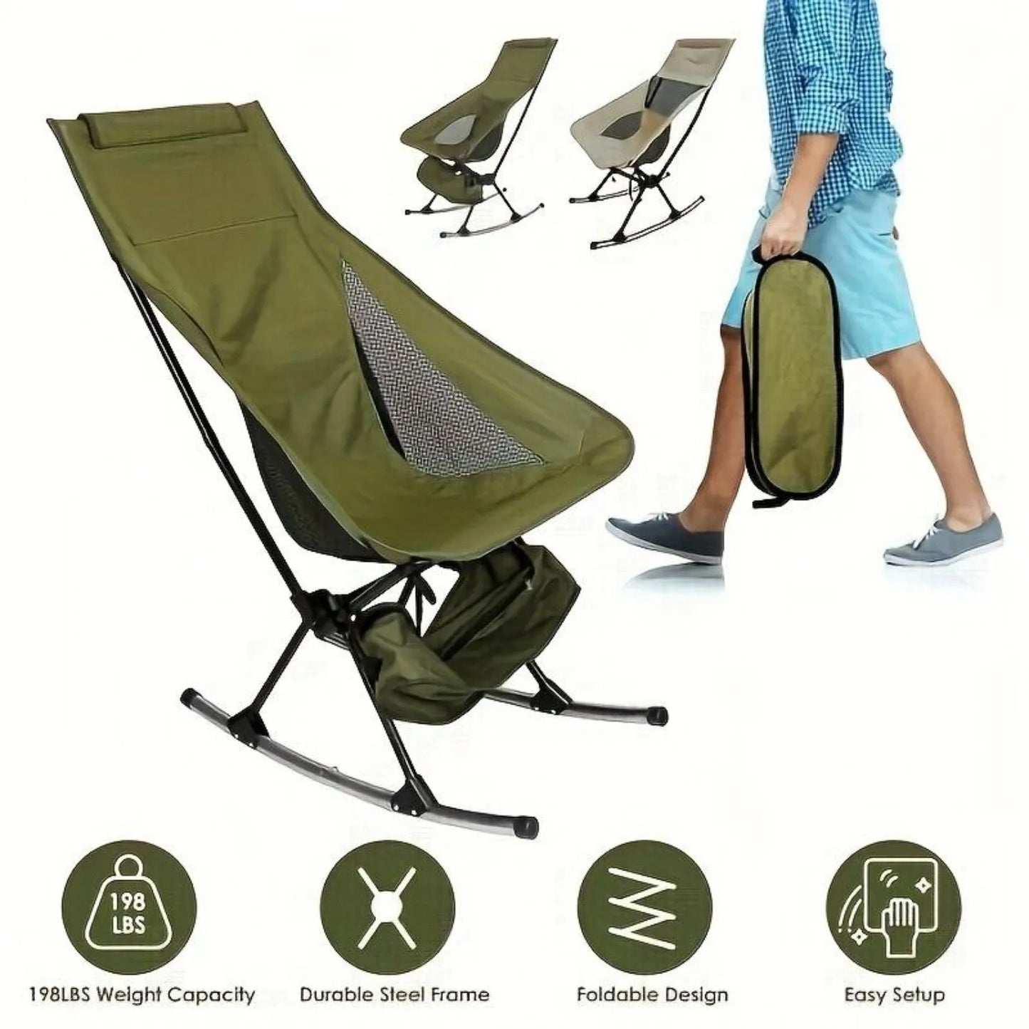 NomadRock Camping Chair 🚀