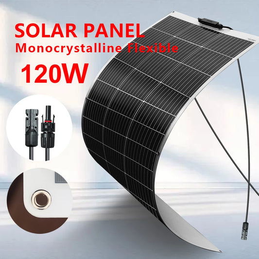 ✅ NomadSolar 120W Flexible Panel