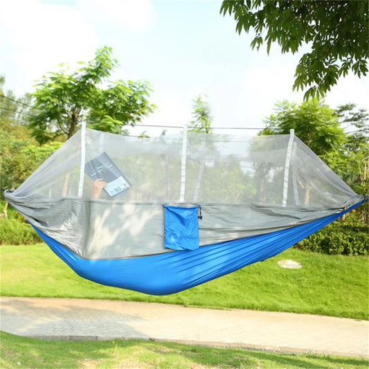 ⭐ NomadHammock Pro – Ultralight Double Hammock with Mosquito Net ⭐