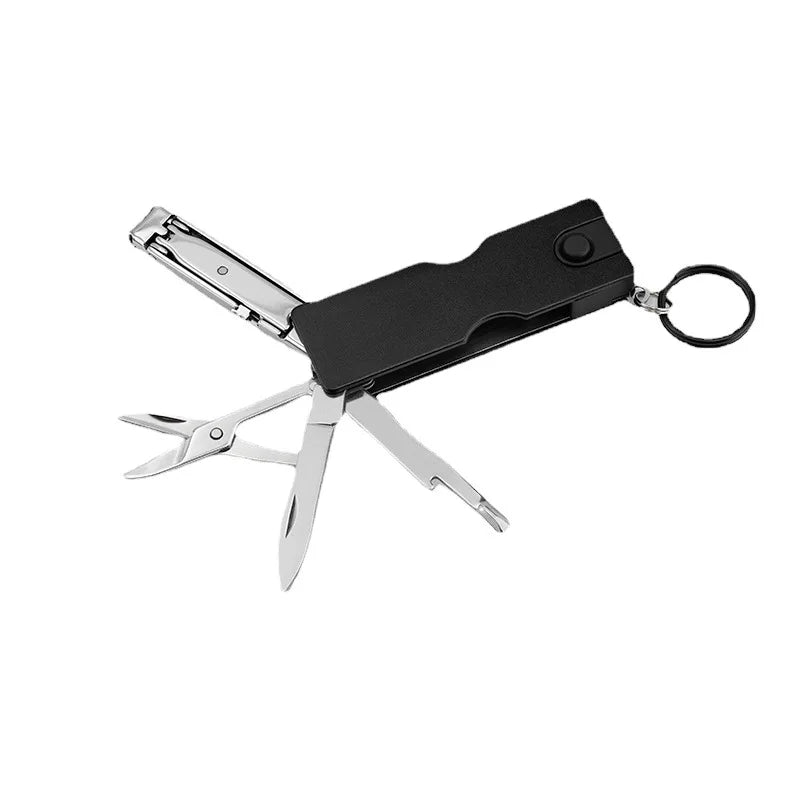 ✅ NomadClip™ – 8-in-1 Keychain Multi-Tool with Nail Clipper