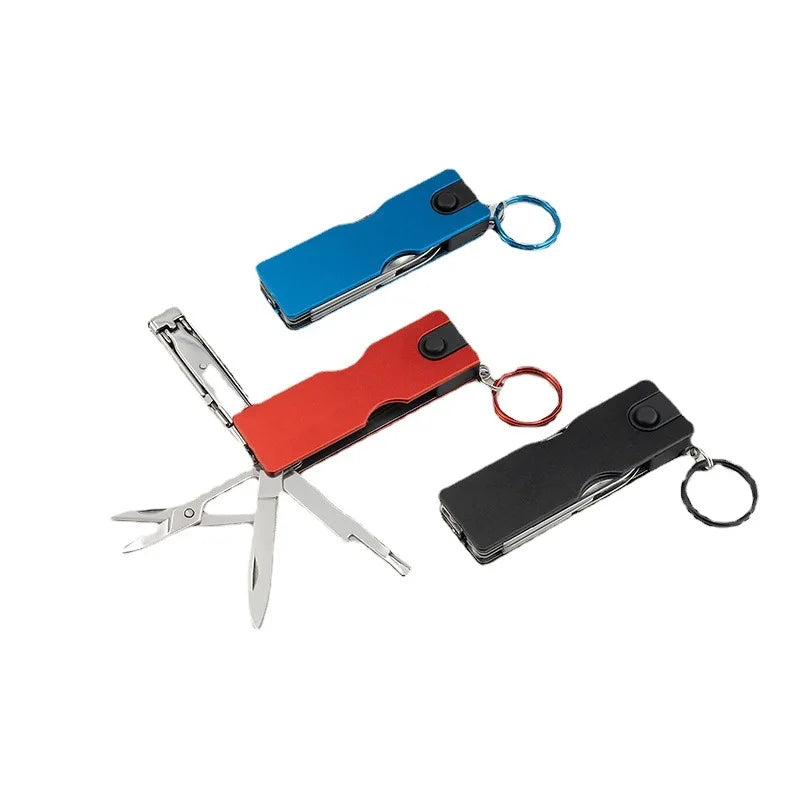 ✅ NomadClip™ – 8-in-1 Keychain Multi-Tool with Nail Clipper