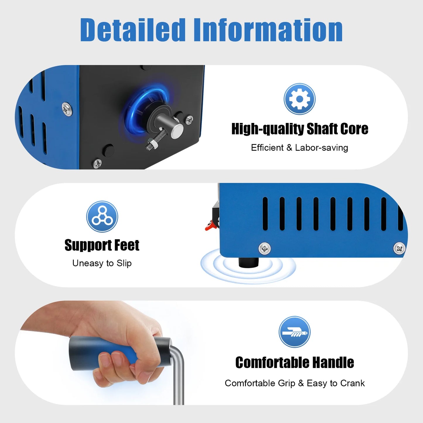 ⭐ NomadCharge 20W – Hand Crank Power Generator ⭐