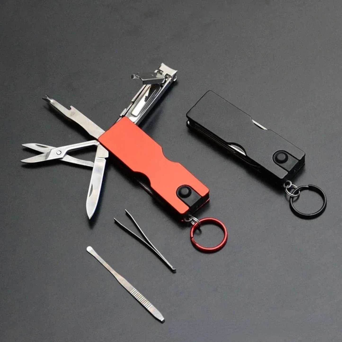 ✅ NomadClip™ – 8-in-1 Keychain Multi-Tool with Nail Clipper