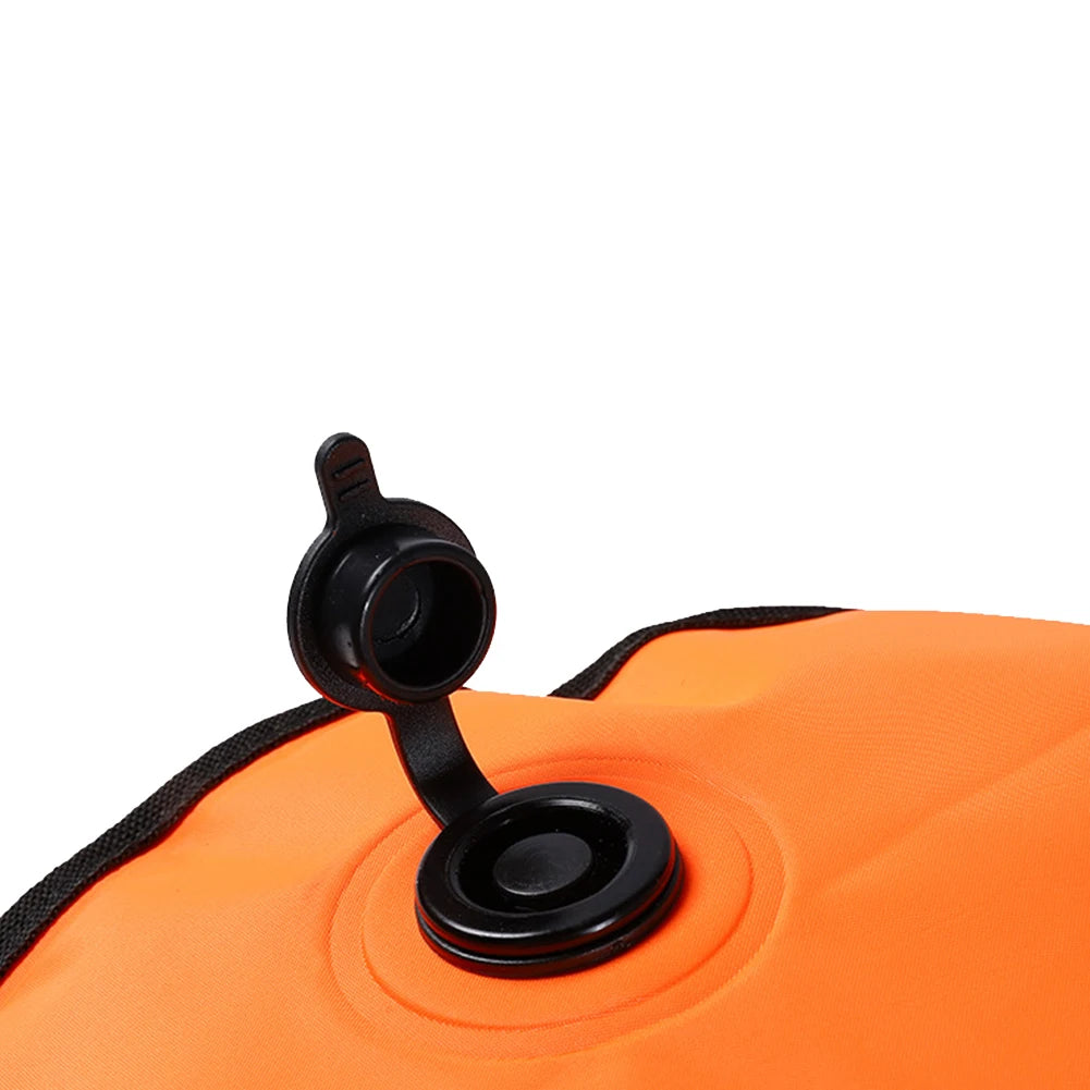 ✅ NomadFloat™ – 20L Inflatable Swimming Buoy & Dry Bag