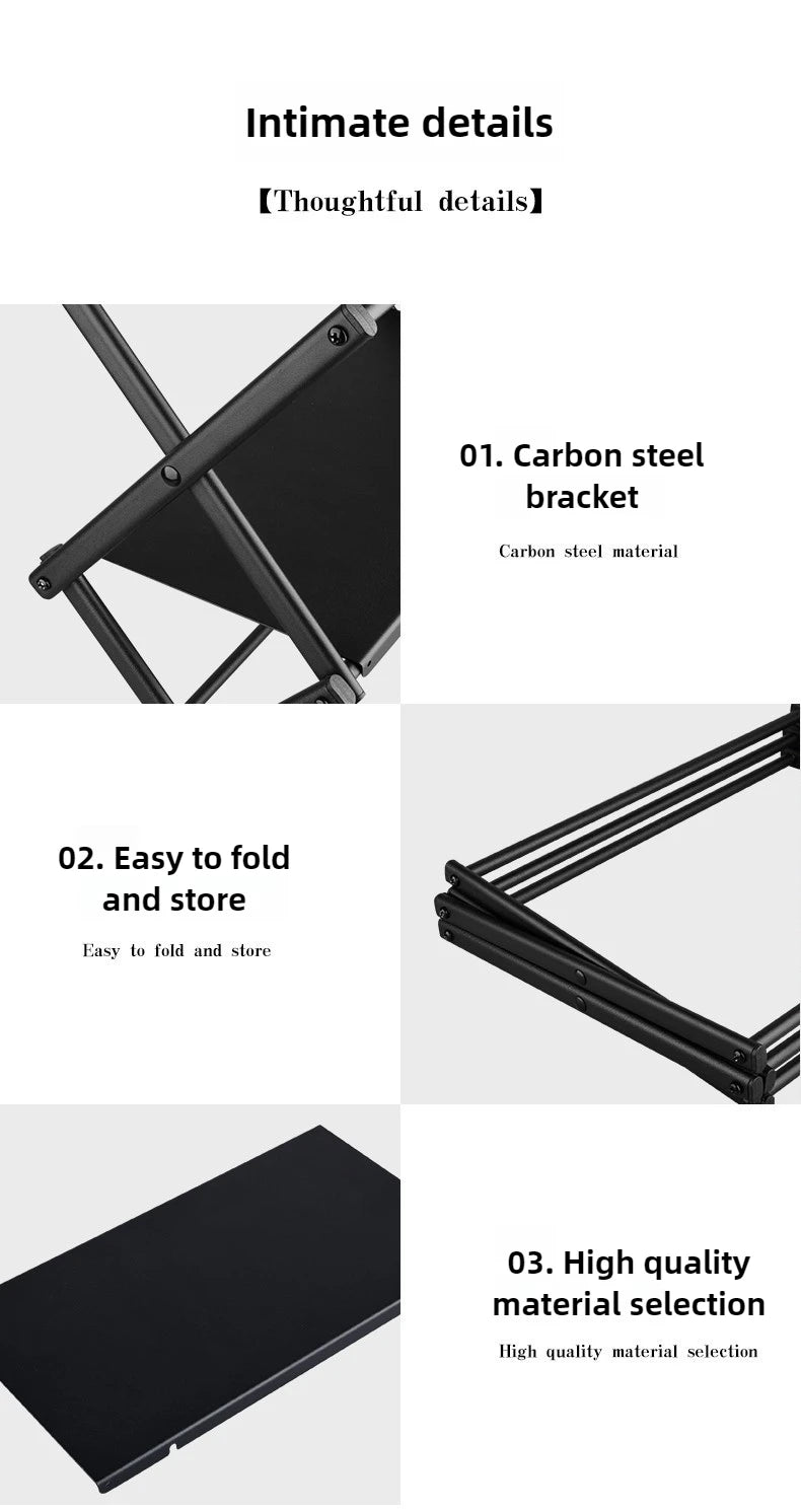 ✅ NomadRack 3-Tier Folding Shelf