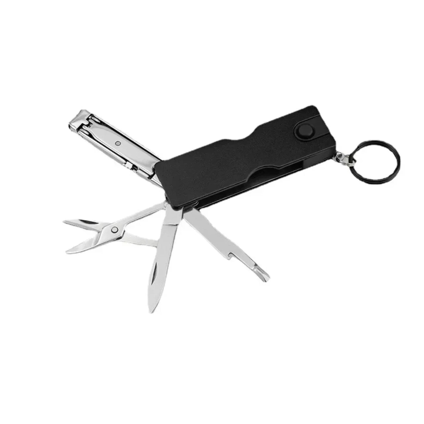 ✅ NomadClip™ – 8-in-1 Keychain Multi-Tool with Nail Clipper