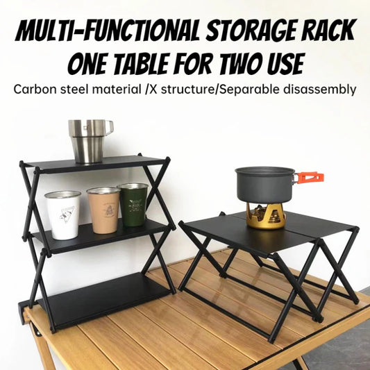 ✅ NomadRack 3-Tier Folding Shelf