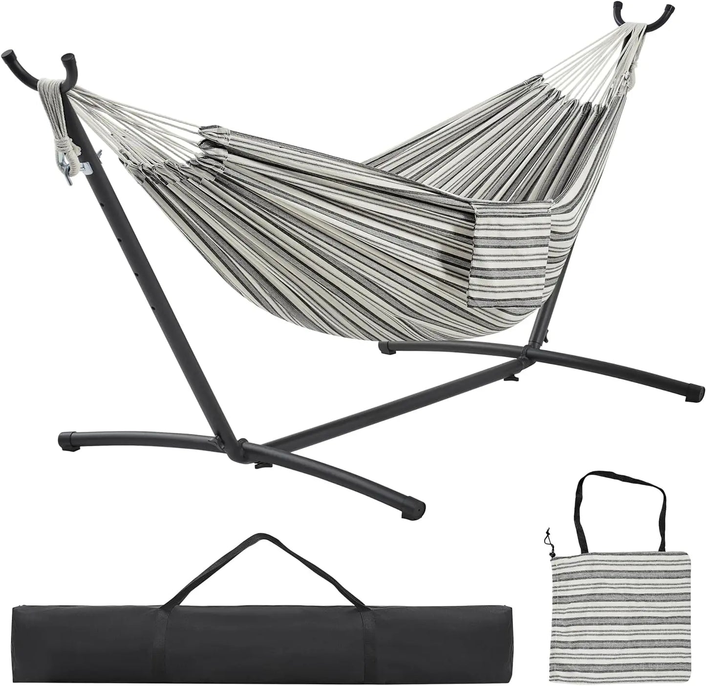 ⭐ NomadHammock 2P – Portable Double Hammock with Stand & Carry Bag ⭐